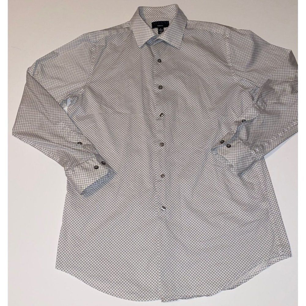 mens Alfani long sleeve button up